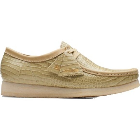 Clarks - Mens Wallabee Shoe, size 8 US mens, color tan. - Picture 1 of 5